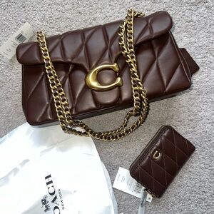Coach Maple Quilted Tabby 26 ! Wallet not included